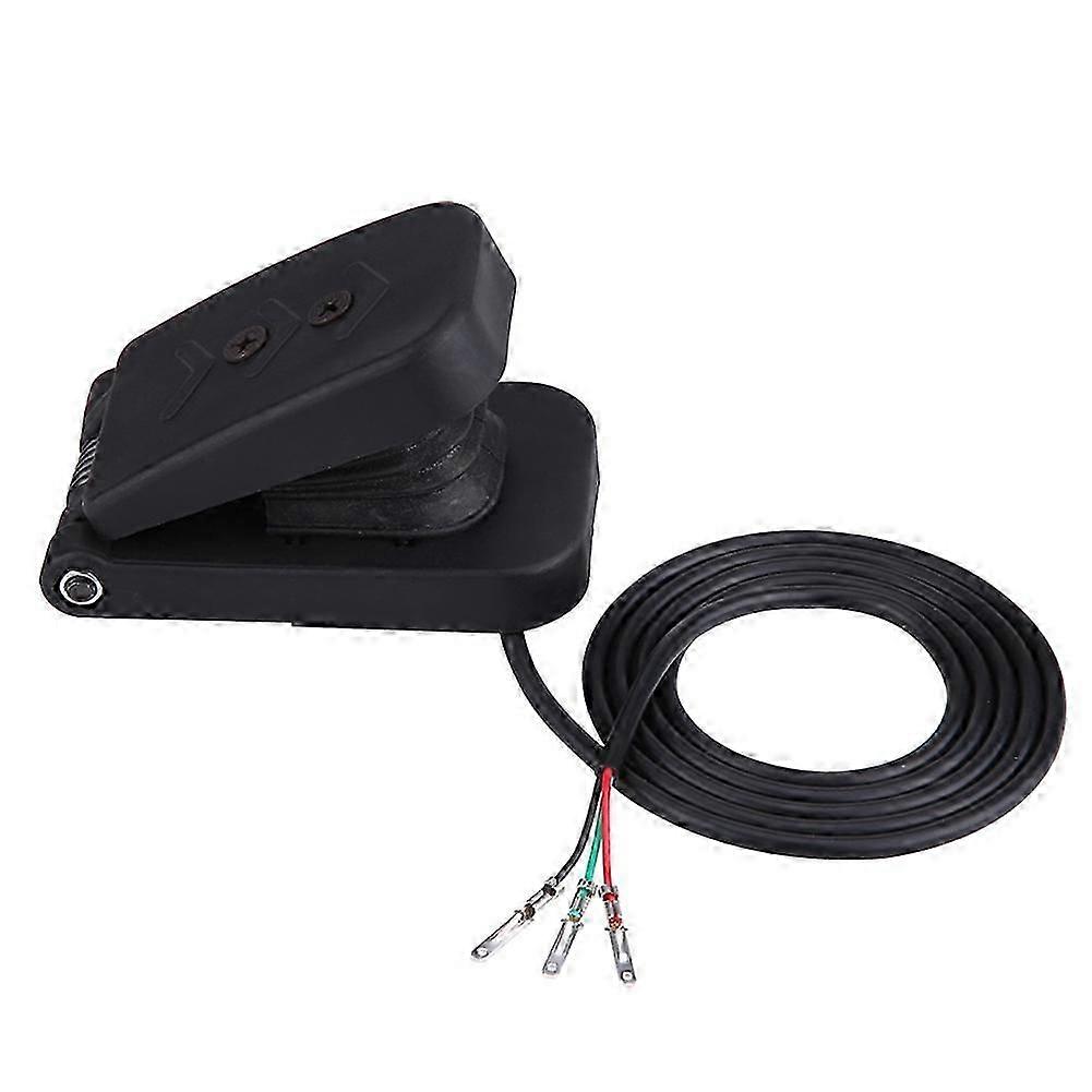 ATV Foot Accelerator Throttle Speed Control Brake Pedal Black Plastic