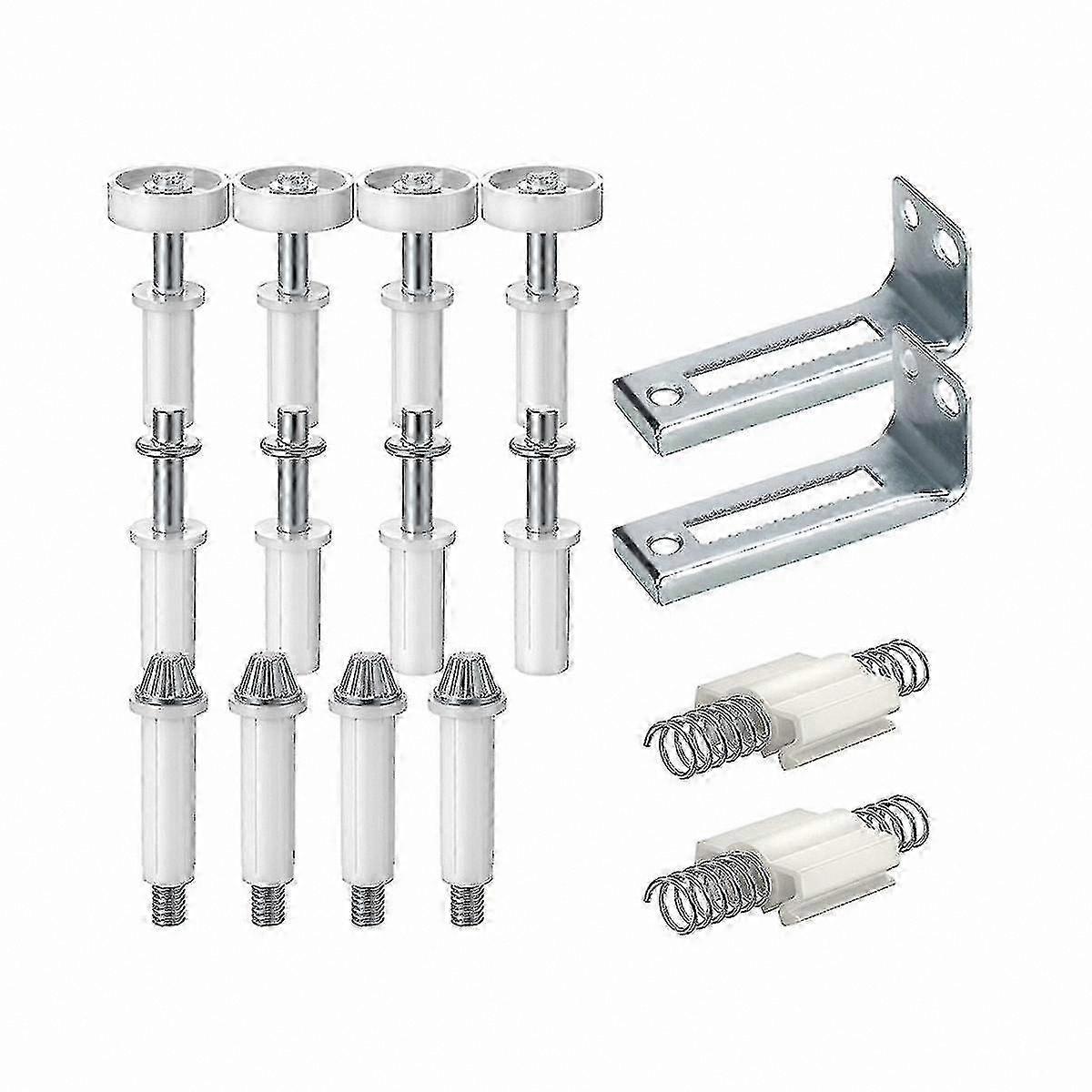 16-Piece Bi-Fold Door Hardware Kit for Closet Repairs