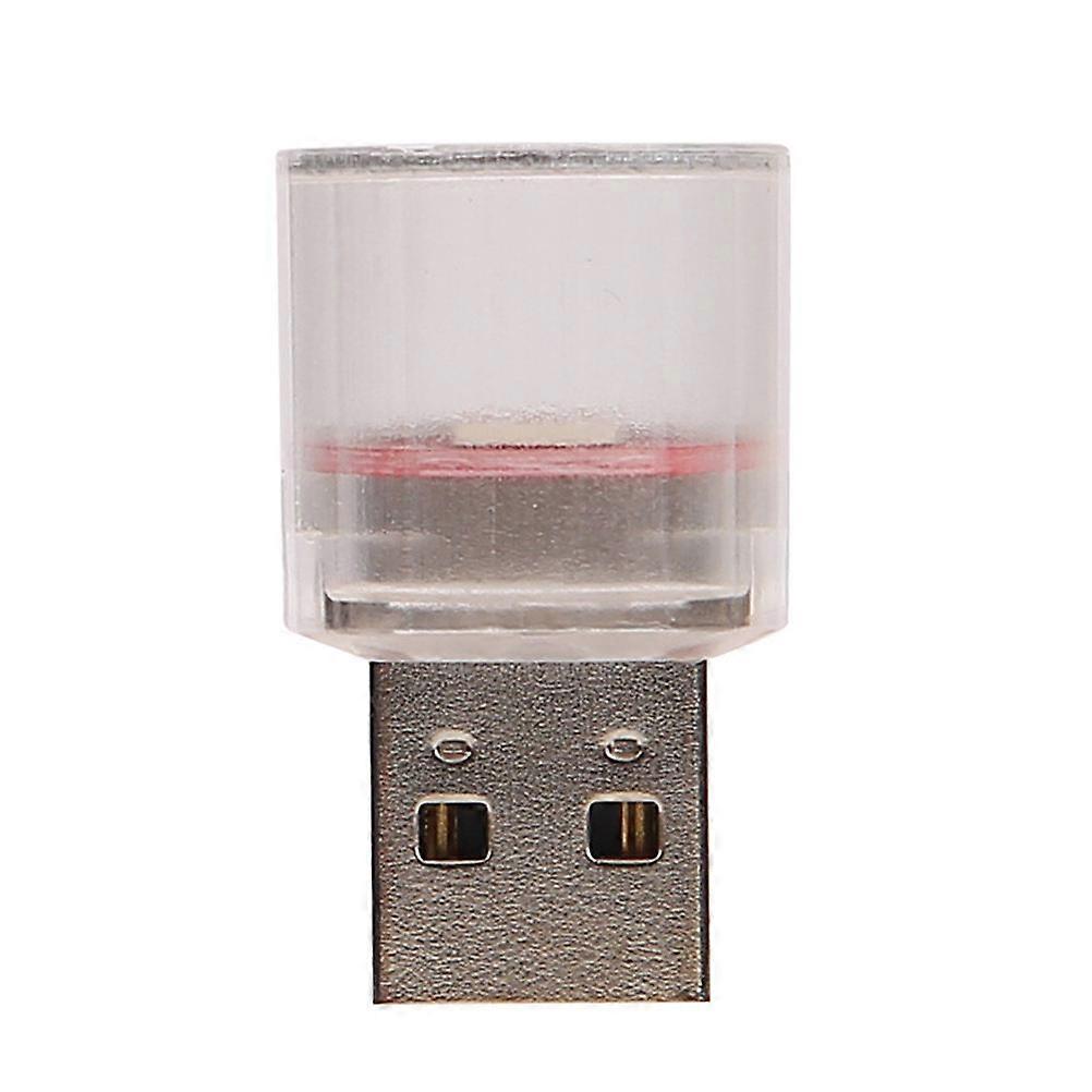 USB Powered Compact Ambient Night Light for Car & Home – Colorful Slow Flashing Atmosphere Decoration, Easy Plug and Play
