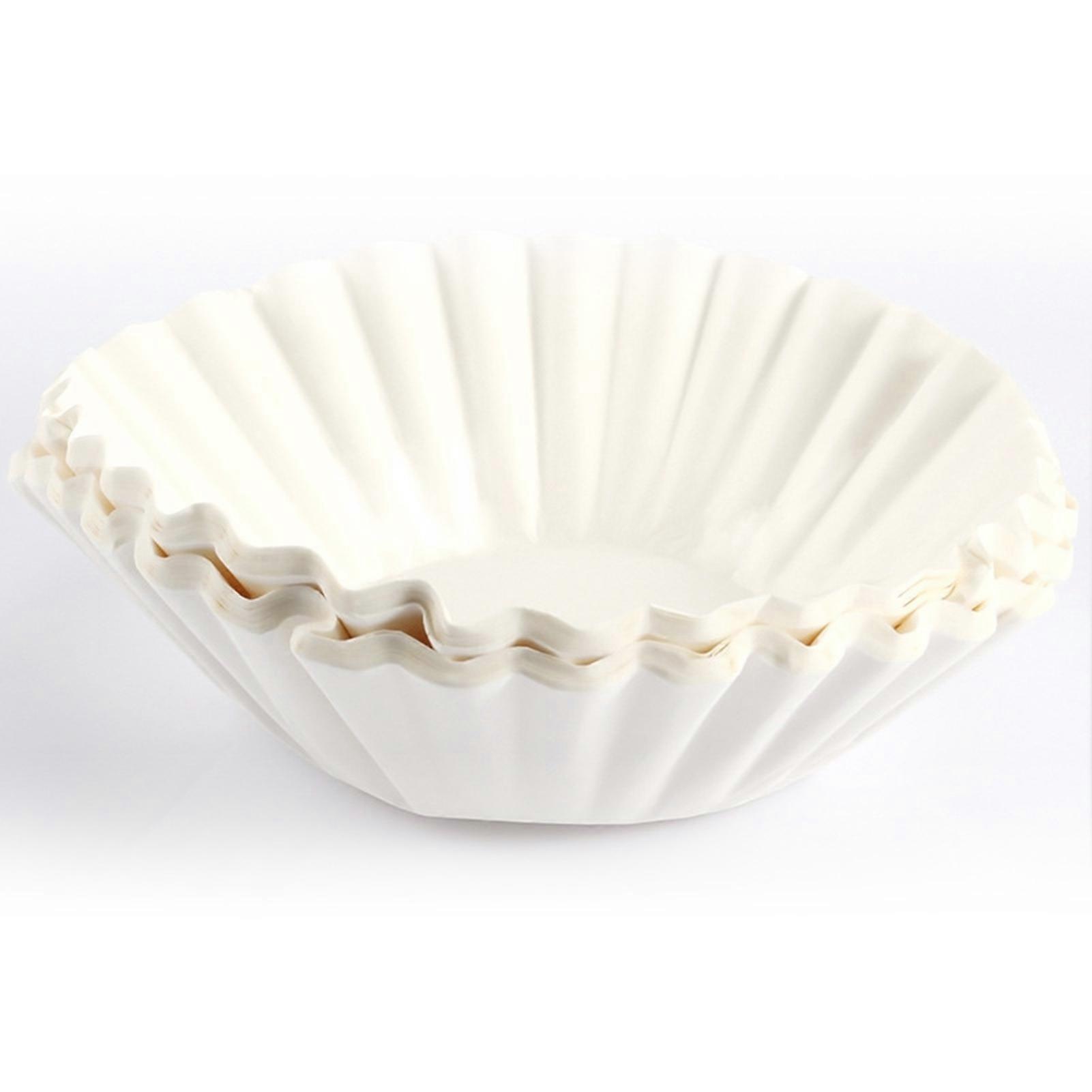 Disposable Coffee Filter Set Basket Coffee Filter Paper Replacement Accessory for Coffee Maker