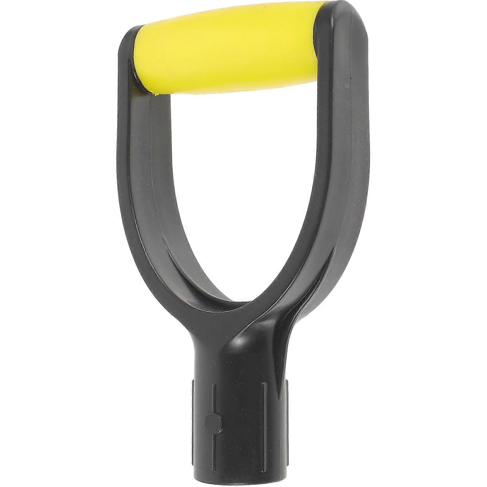D Shaped Plastic Garden Handle Replacement, Ergonomic Grip for Spades and Trowels, Lightweight Durable Design to Reduce Hand Fatigue in Outdoor