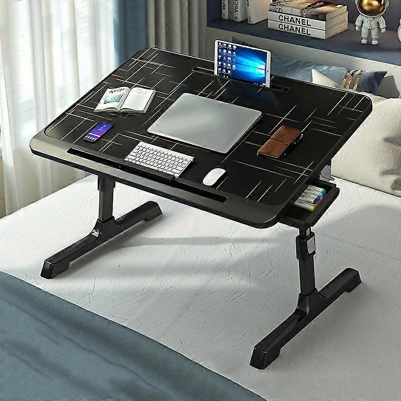 Multifunctional Lazy Laptop Desk, Style: Drawer Type Drawer Type