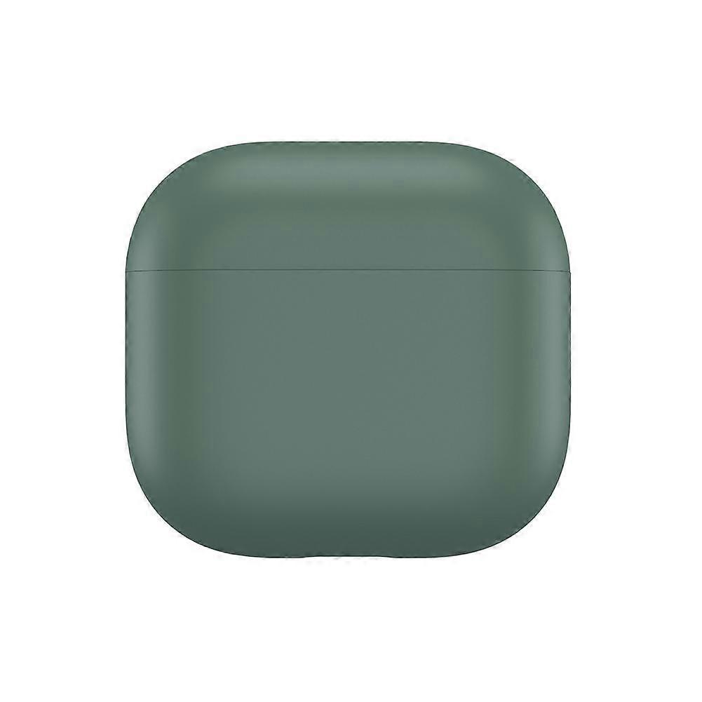 Étui de protection en silicone pour AirPods 4 : antichoc, antidérapant et résistant à la saleté, avec boucle en métal et design tendance. Plusieurs couleurs disponibles.