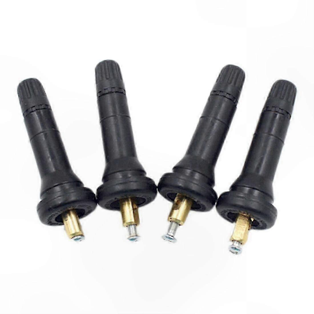 4PCS Tire Pressure Monitoring Sensor Valve Stem Nozzle Replacement
