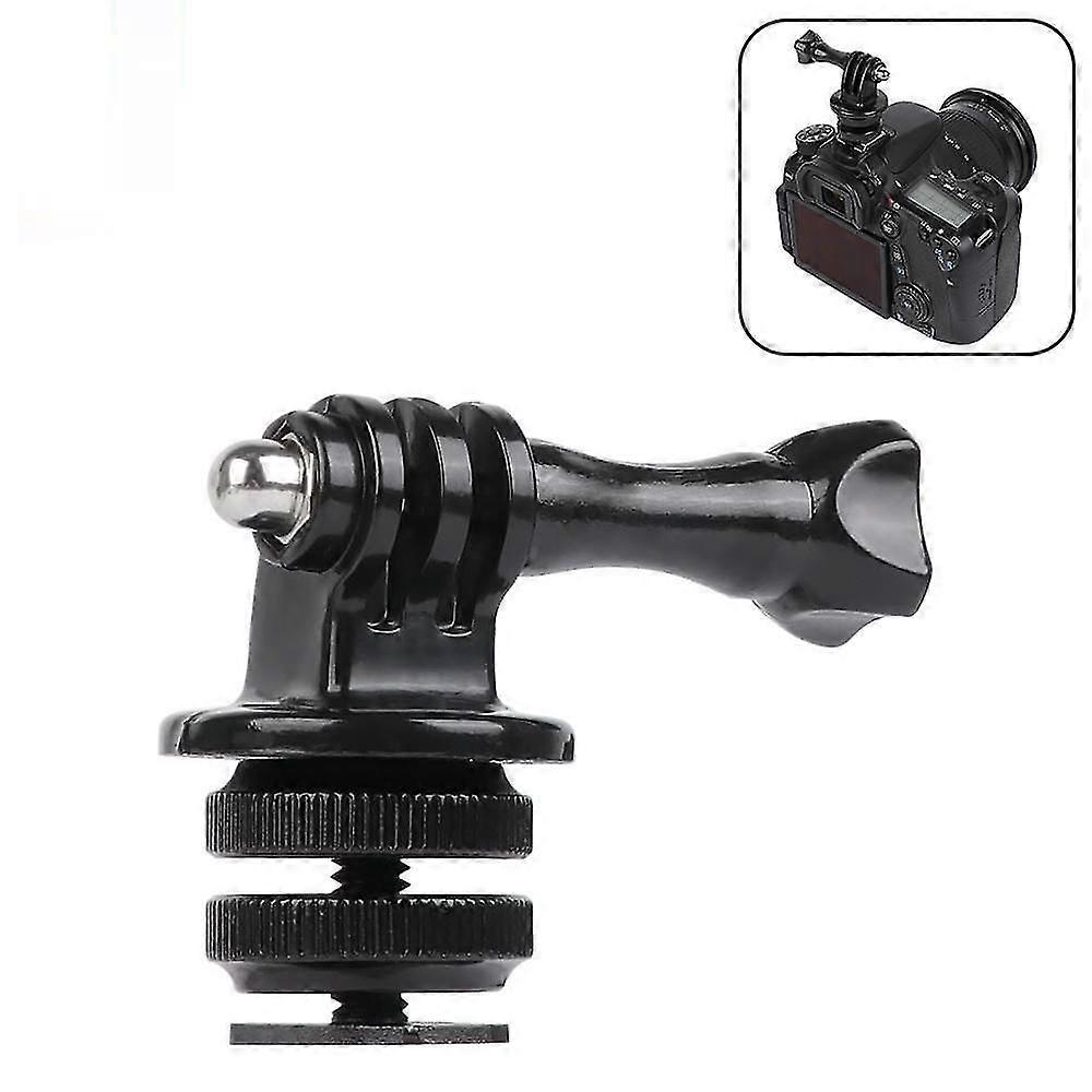 Tripod Hot Shoe Adapter Compatible Go Pro Accessories Tripod Monopod Mount Adapter Screw With 1/4' Compatible Gopro Hero 3 4 5 6 7 8 Camera