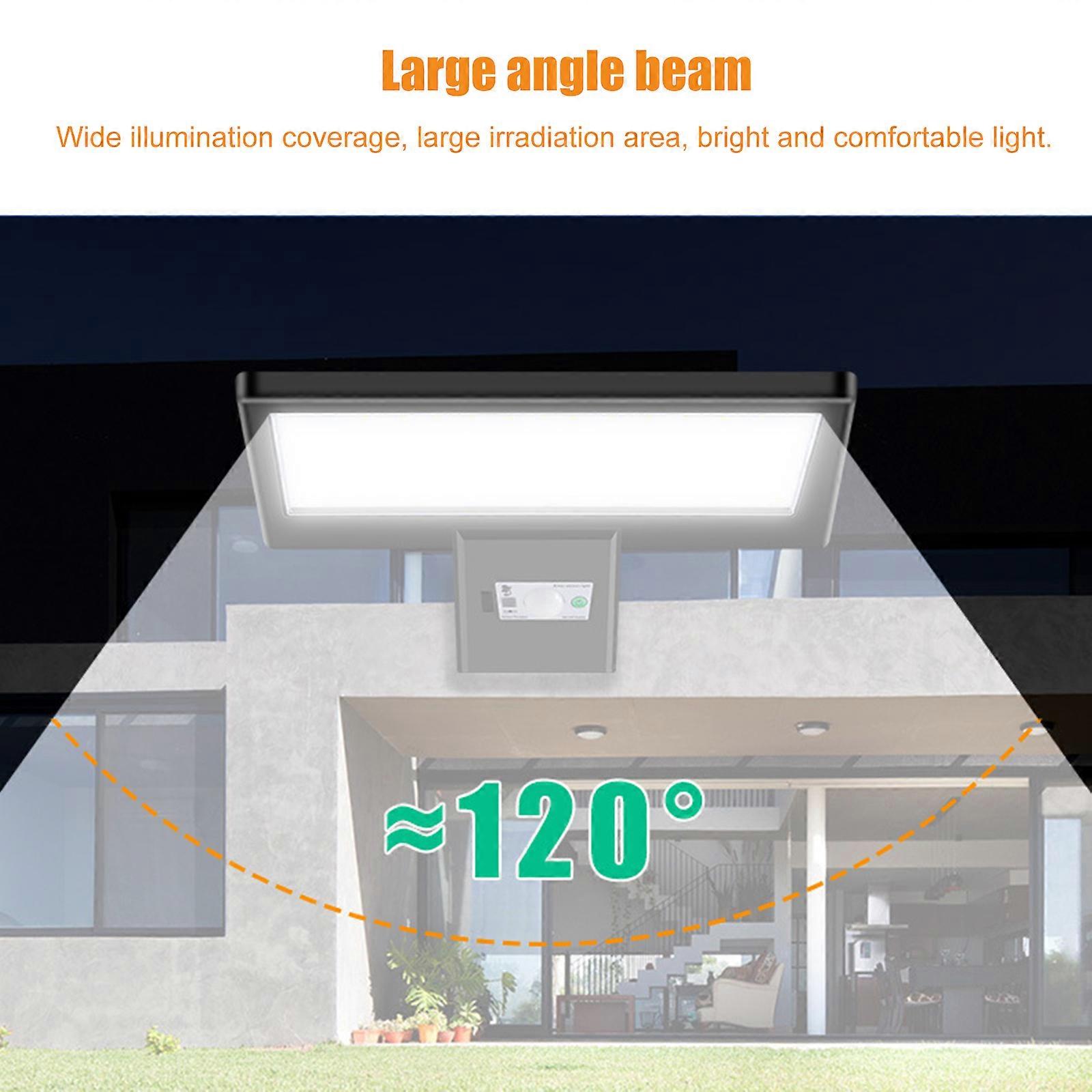 LED Solar Outdoor Waterproof Road Lighting Integrated Solar Lights Remote Control Light Sensor Energy Saving