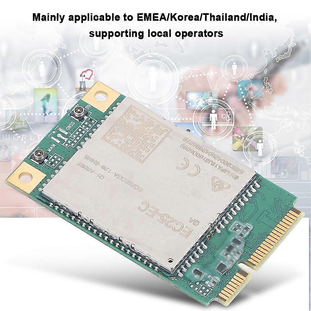 EC25-EC Mini PCIe 150Mbps 4G LTE Communication Module for EMEA / Korea / Thailand / India
