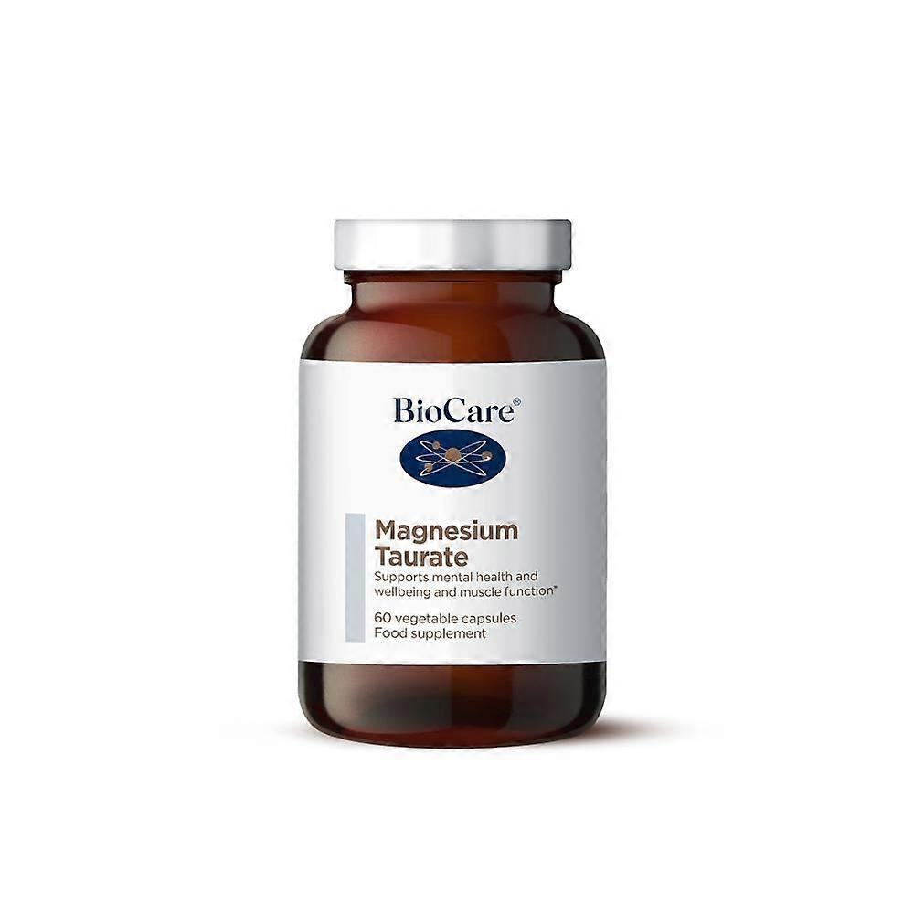 Biocare Magnesium Taurate 60 Capsules - 4 Pack