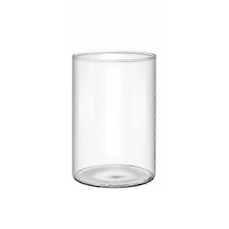 Coupe à eau en verre borosilicaté haut - Vase en verre transparent pour centres de table, mariages et fournitures de fête