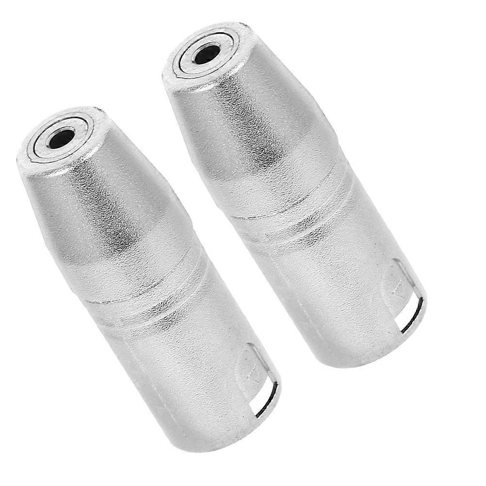2pcs XLR to Adapter Pin Converter, XLR Male to Female Socket for Portable Audio Devices, Microphones, Mixers, Camcorders