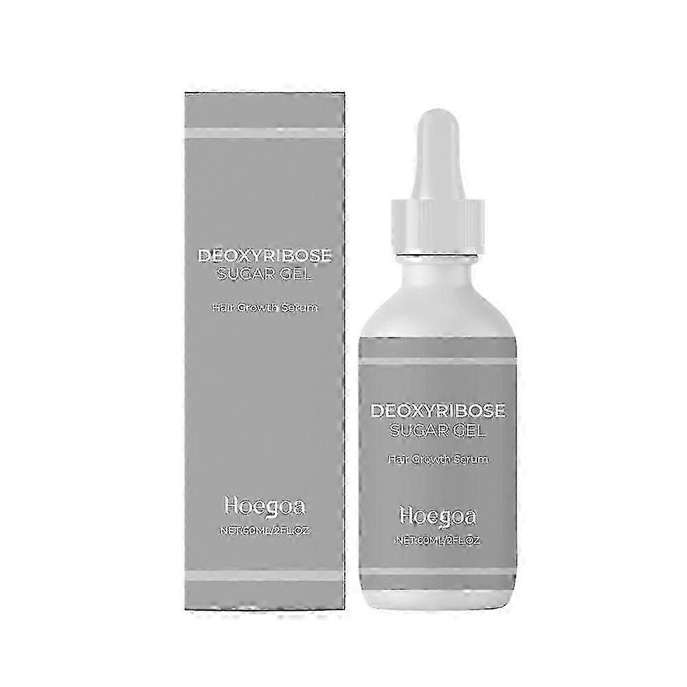 1-3x جل السكر ديوكسيريبوز لنمو الشعر ، 60 مل جل نمو الشعر ديوكسيريبوز ، مضاد لتساقط الشعر وعلاج فروة الرأس المضاد للقشرة