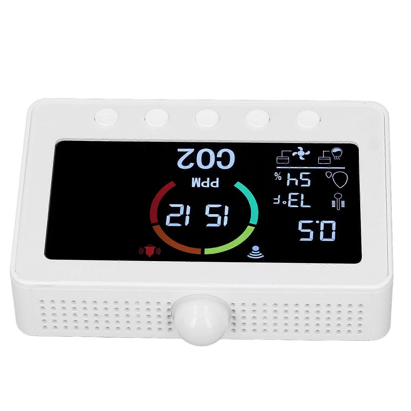 Smart CO2 Detector GROWPT02 with Relay Socket 100-240V EU Plug