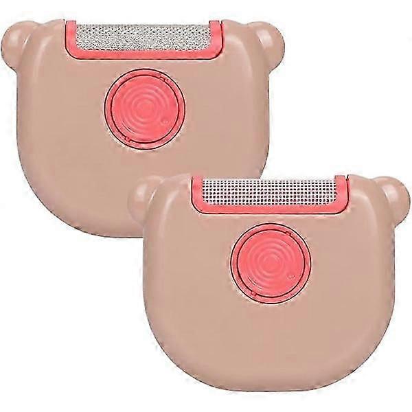 3 in 1 lint remover, mini pet lint remover, pink (2-pack) Cs fast