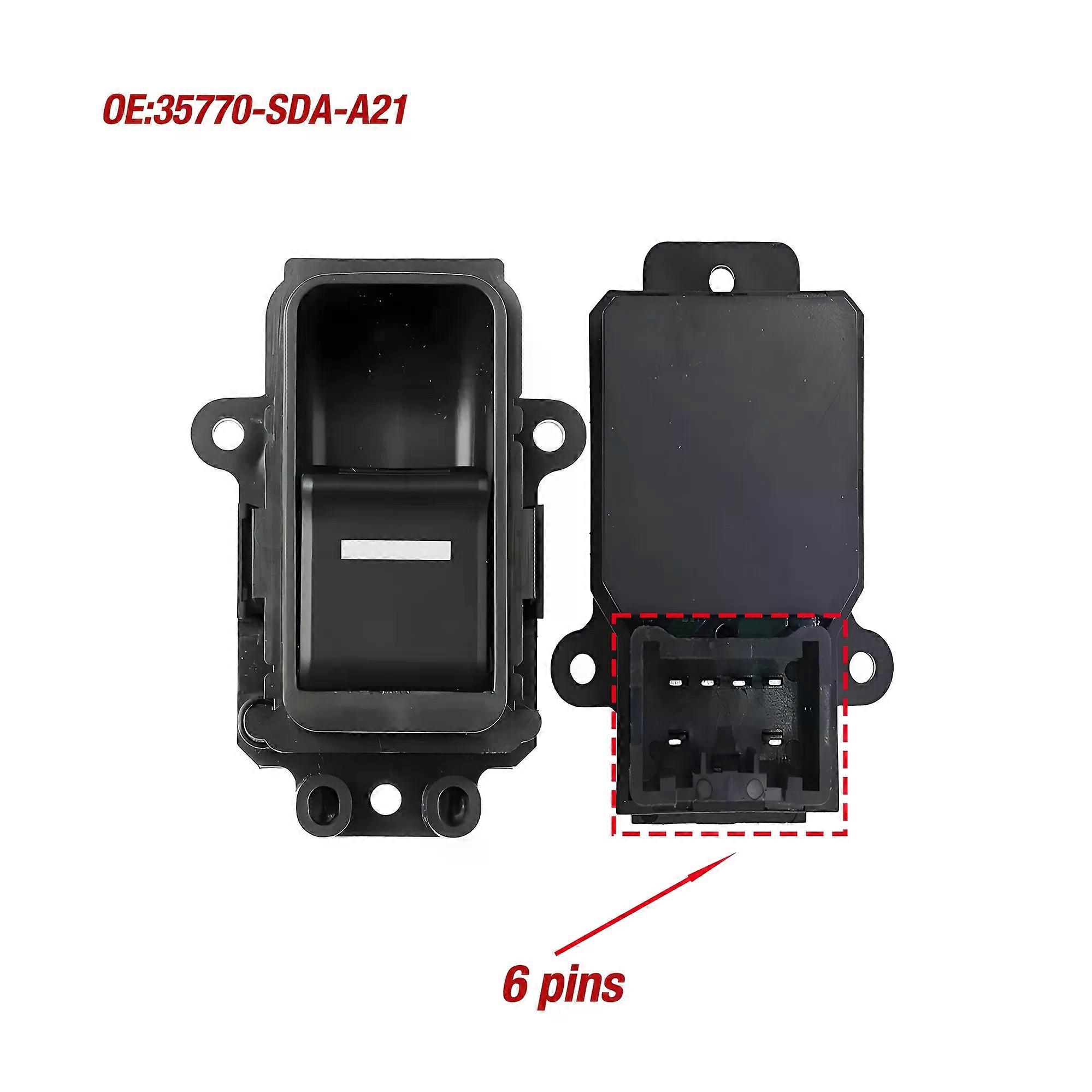 unique 35770-SDA-A21 35750-SDA-H12 For Honda Accord 7th 2003 2004 2005 2006 2007,Left Driver Electric Power Window Control Switch