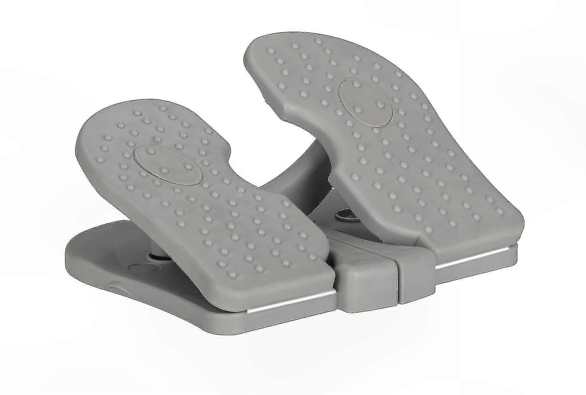 Compact Seated Stepper for Varicose Vein Relief, Foldable Pedal Exerciser for Physical Therapy (Grey, 1pc)