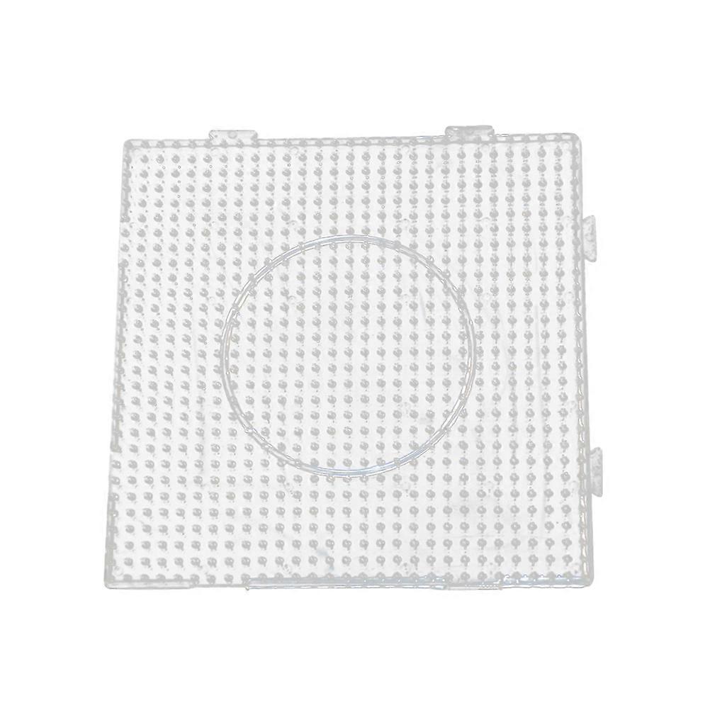 Plastic Funny DIY Hexagon Square Round Patterns Puzzle Pegboards 5MM for Kids Children