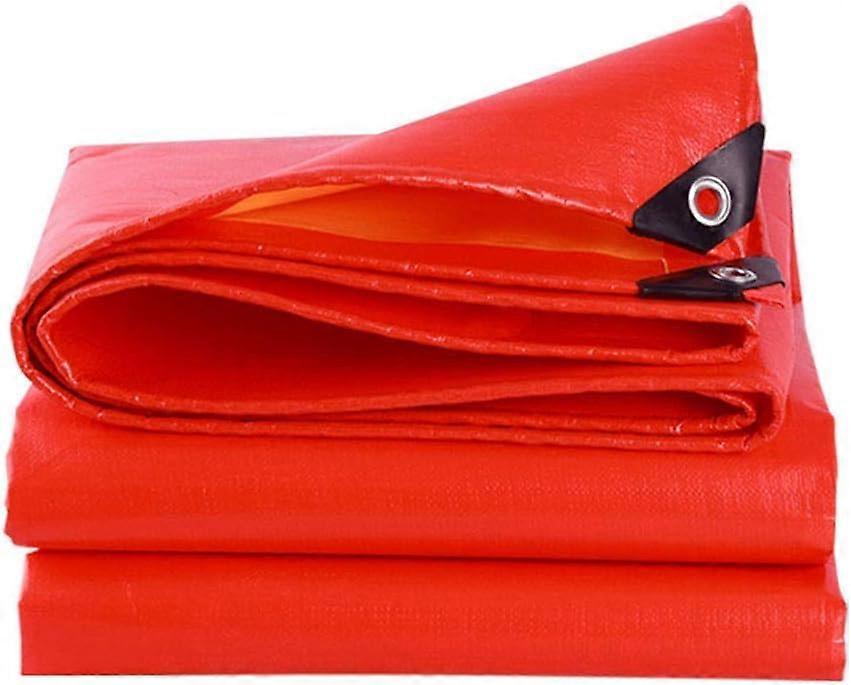Tarpaulin Thick Waterproof Rainproof Sunshade Ultralight 210g/m2 Size 4x6m