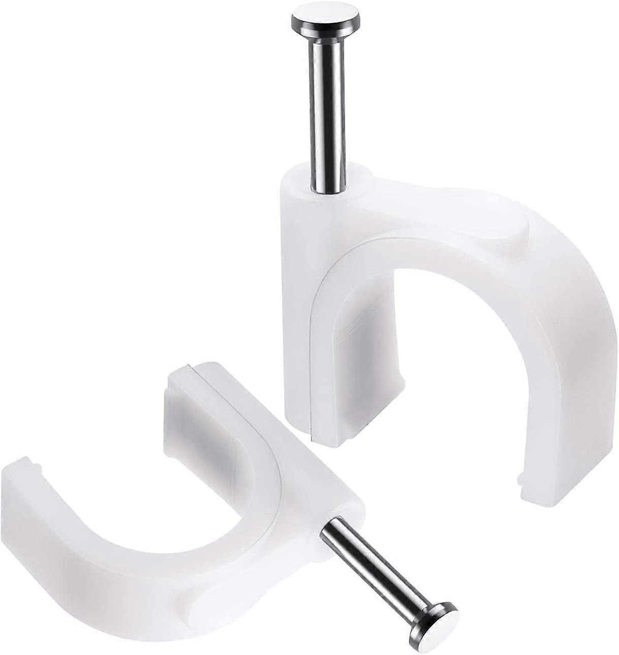 300 Pcs Steel Cable Wall Clips - Various Specifications - Strong - Durable -