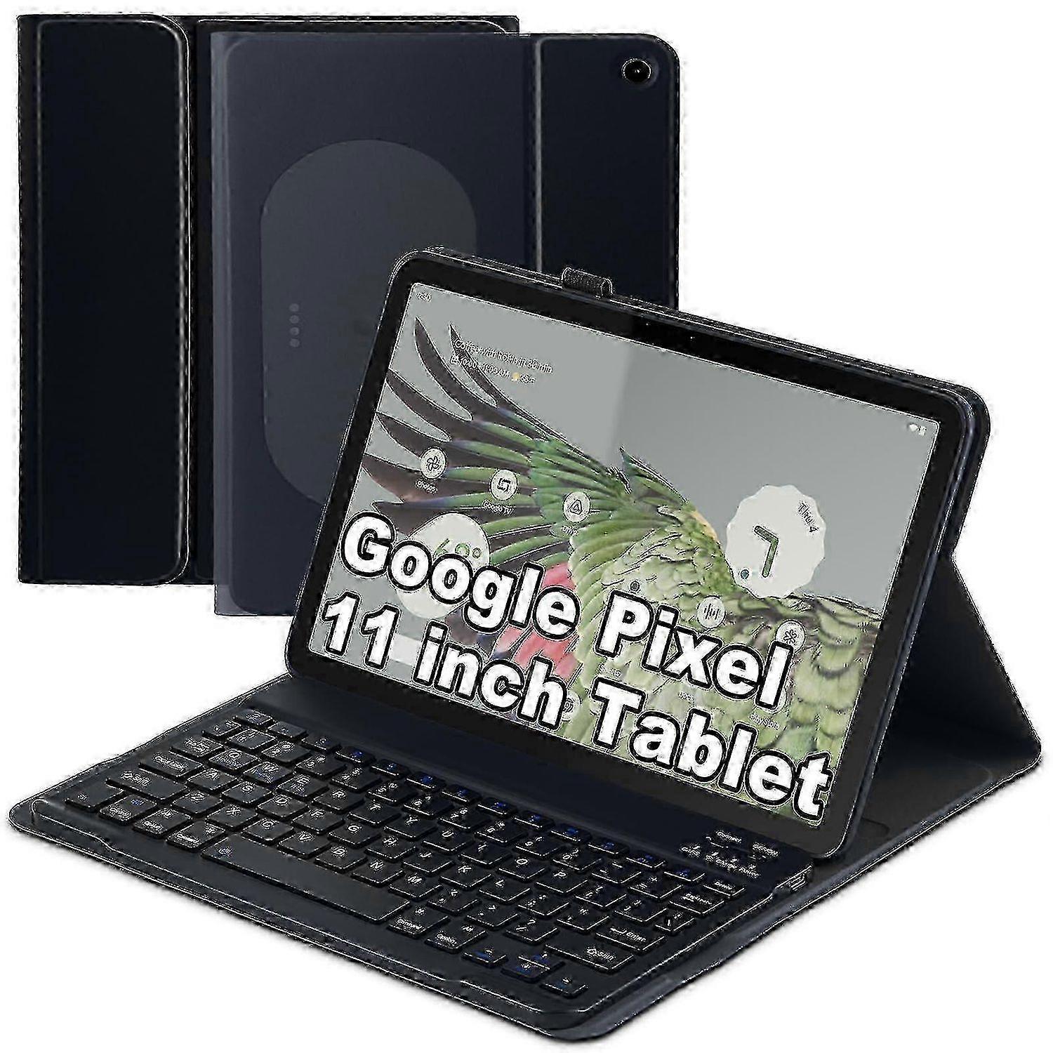 2025 Case Keyboard for Pixel Tablet 11 inch, Bluetooth Detachable Keypad with