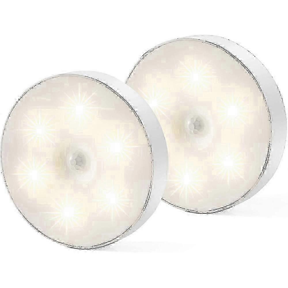 Magnetic Motion Sensor LED Night Light with Adhesive Pads IEI