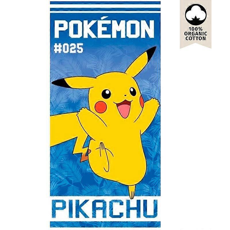 Pokemon Pikachu Beach Towel Cotton