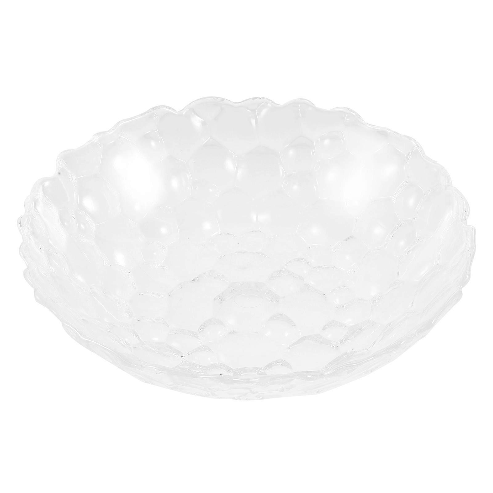 Fruit Tray Serving Tray for Storage 1Pcs Transparent Dish