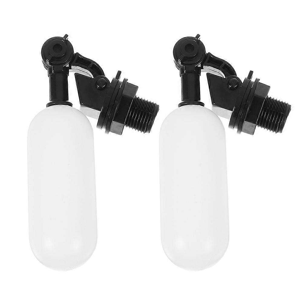 Automatic Float Valve Plastic for Water Supply Control 2Pcs Shut Off Ball Valve