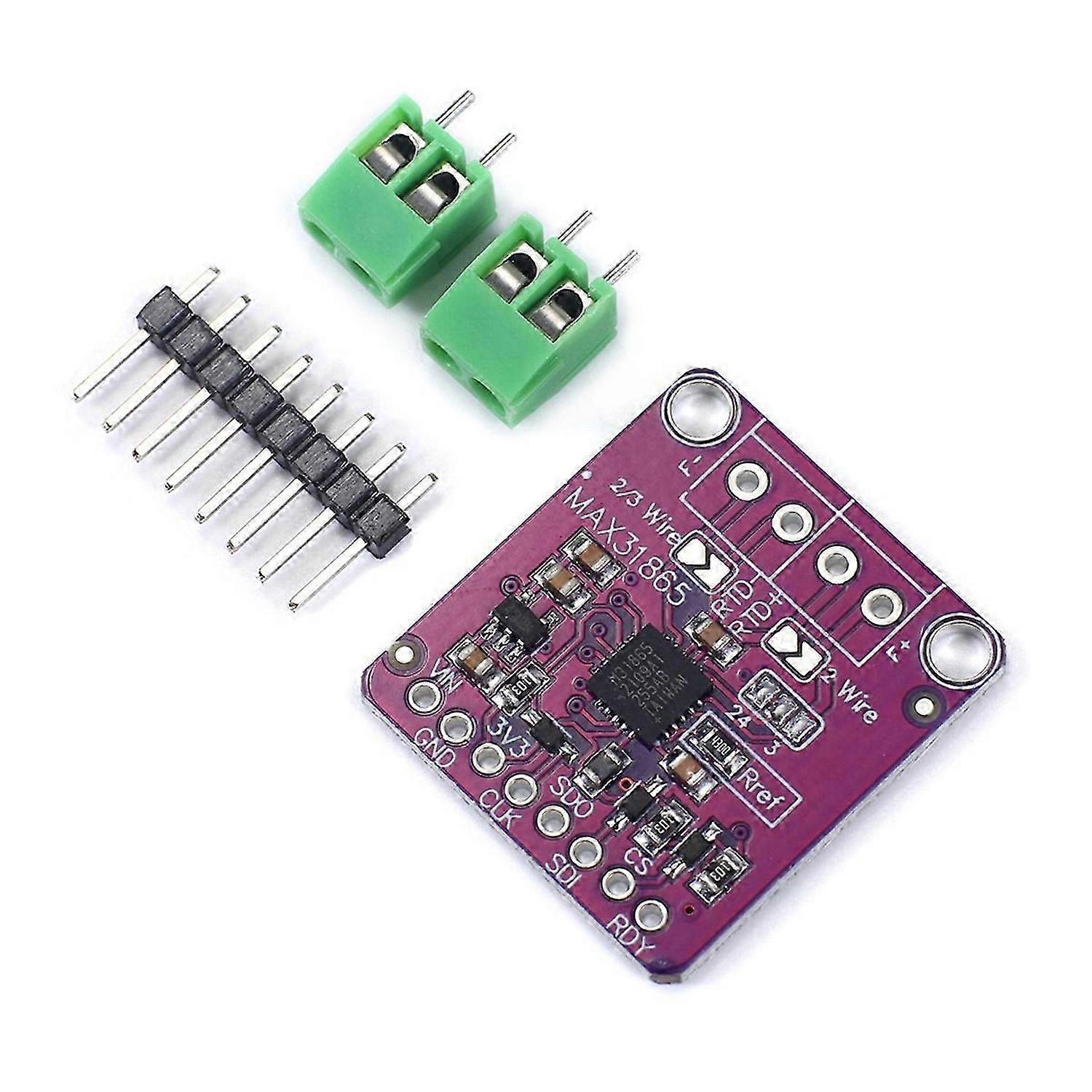MAX31865 PT100 to PT1000 RTD-to-Digital Converter Board Temperature Thermocouple Sensor Amplifier Mo