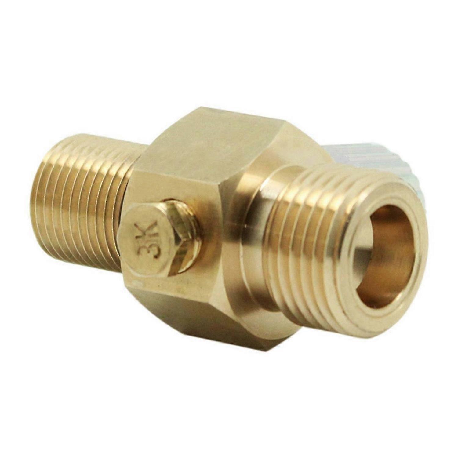 CO2 Tank Valve with On/Off Thread M18x1.5 Out Put Thread W21.8-14 Suit for Aquarium