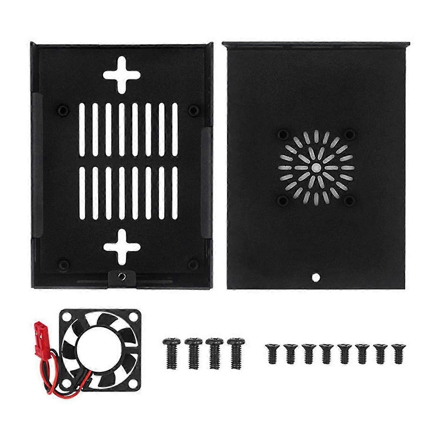 For 5Max Metal Shell Fan Heat Sink Protective Case Sturdy and