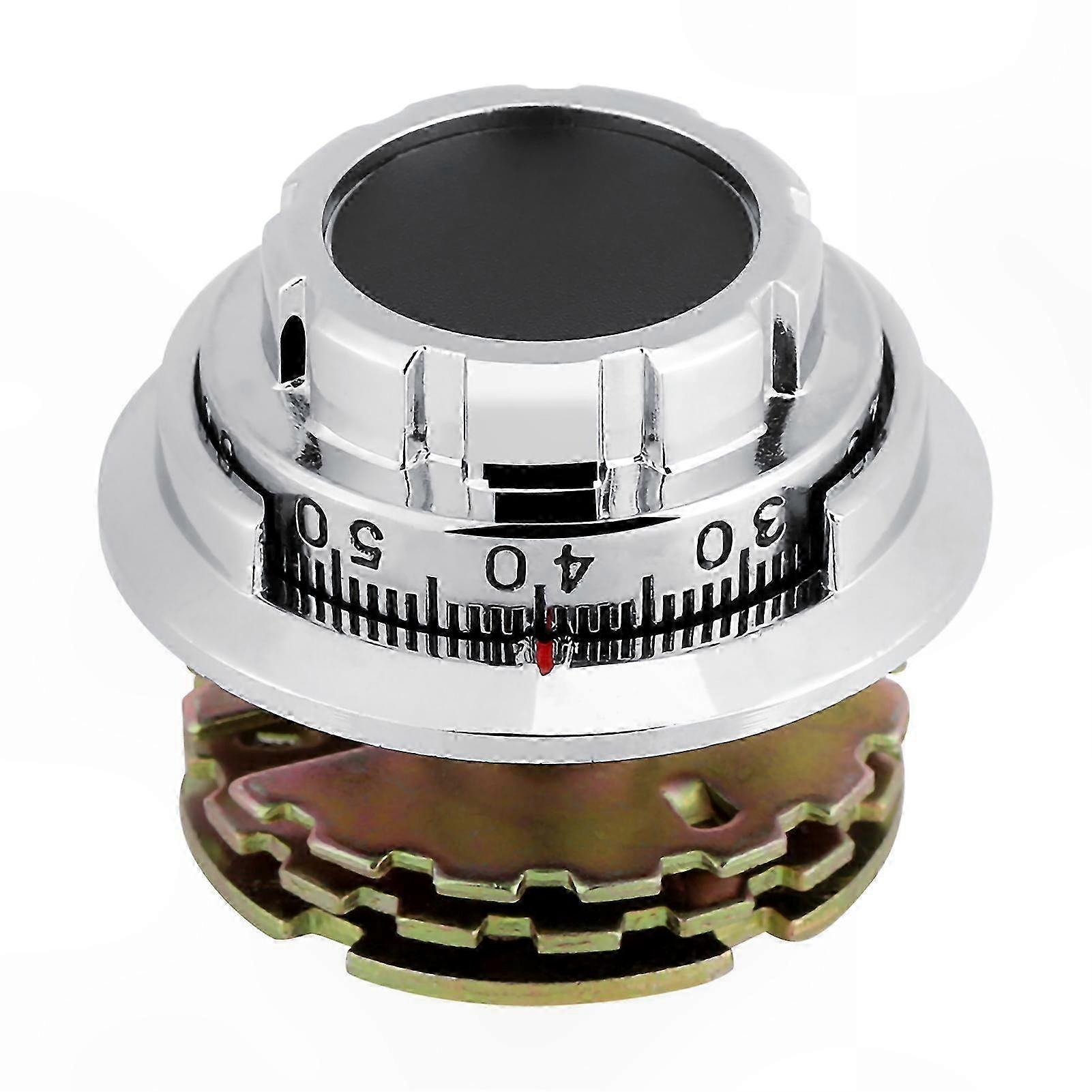 Disc-Coded Dial Lock for Jewelry Cases, Document Cabinets, and Security Boxes
