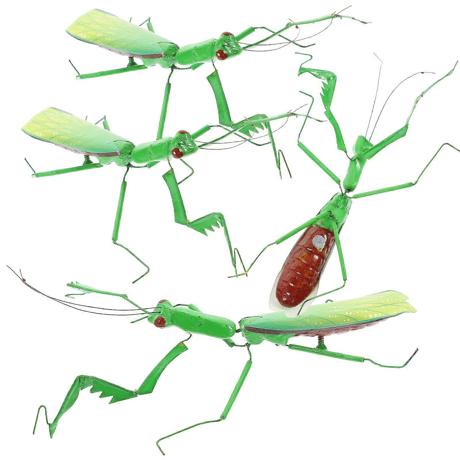 Simulation Mantis Model 20 Pcs Teaching Toy Suitable For Kindergarten Home Decoration Assorted Color Durable