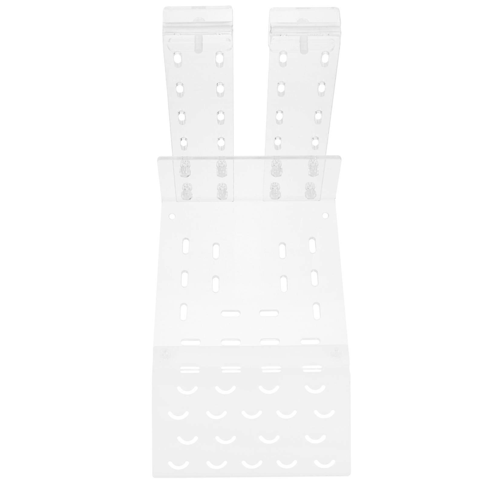 Reptile Dock Acrylic Turtle Basking Platform Resting Terrace 5Pcs Kit