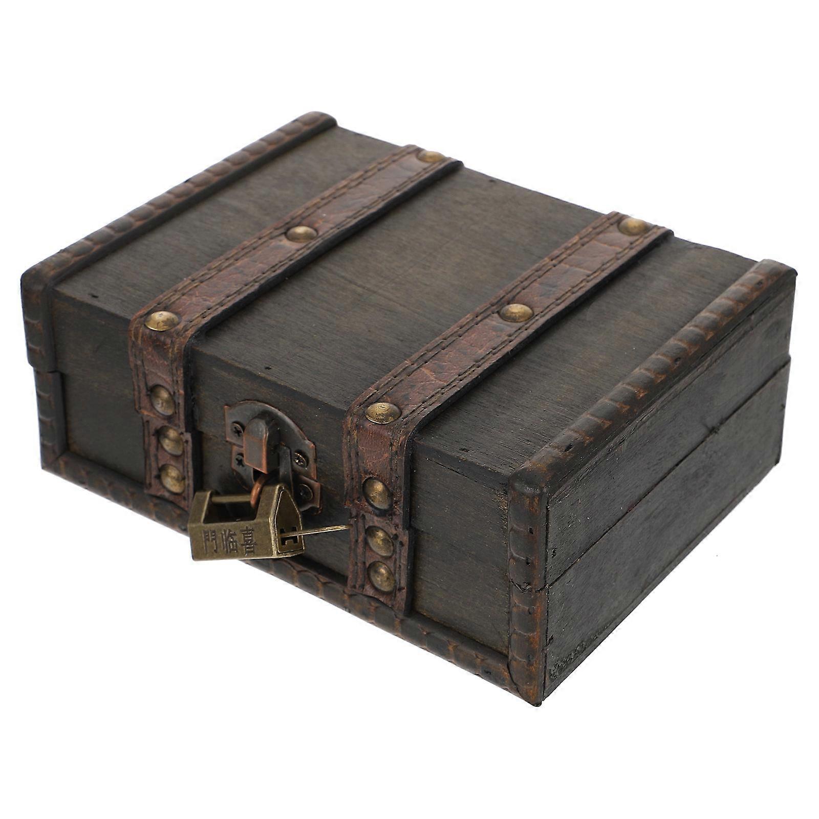 Multifunctional Home Jewelry Storage Box 2Pcs Desktop Organizer Case