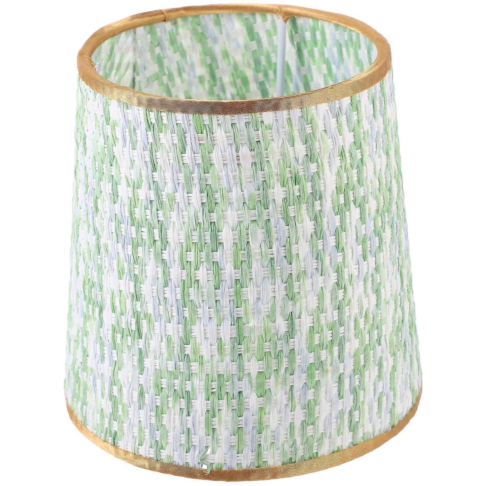 Household Table Lamp Shade Woven Cover for Light 3Pcs Replacement