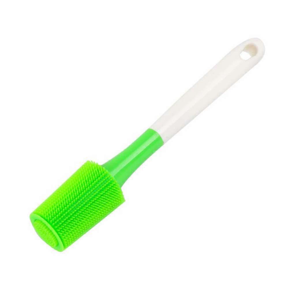Bottle Brush Silicone Long Handle Cleaning Brush 2Pcs for Home