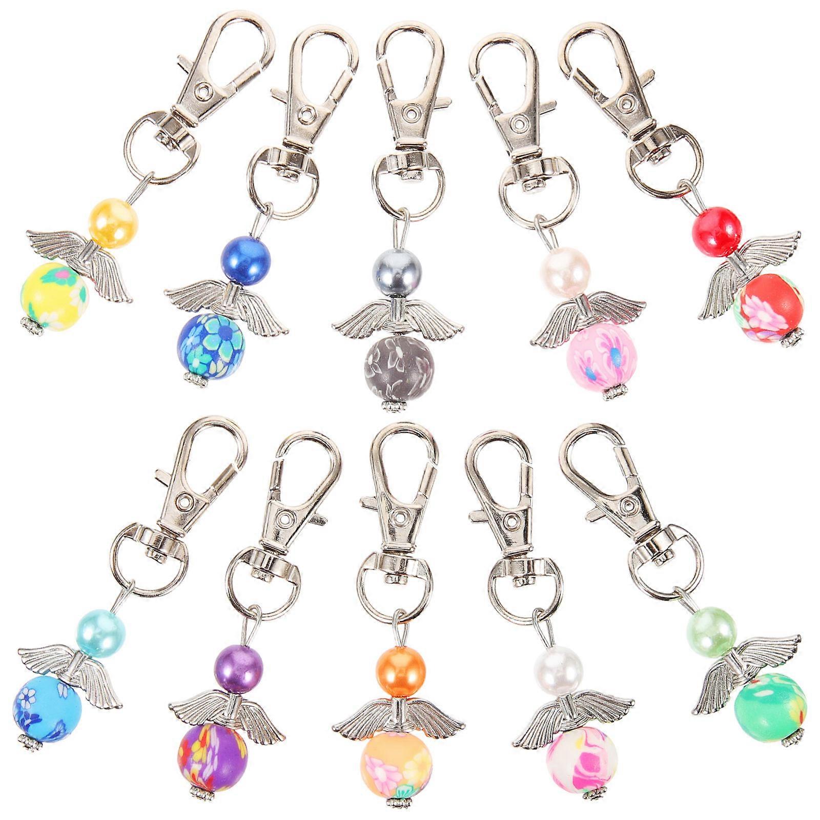 Angel Key Chain Metal Key Ring for Keeping 60Pcs Keys Safely