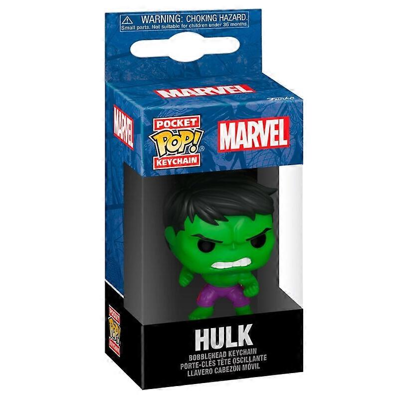 Hulk Keychain, Pocket POP Figure, Marvel Collectible