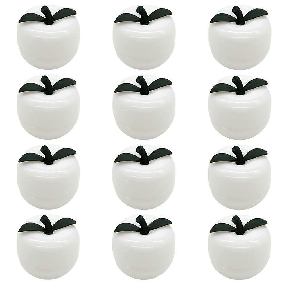 Fruit Lamp Simulation Easter Fruit Light Decor with Colorful Flashing LED Candle Lights 12Pcs