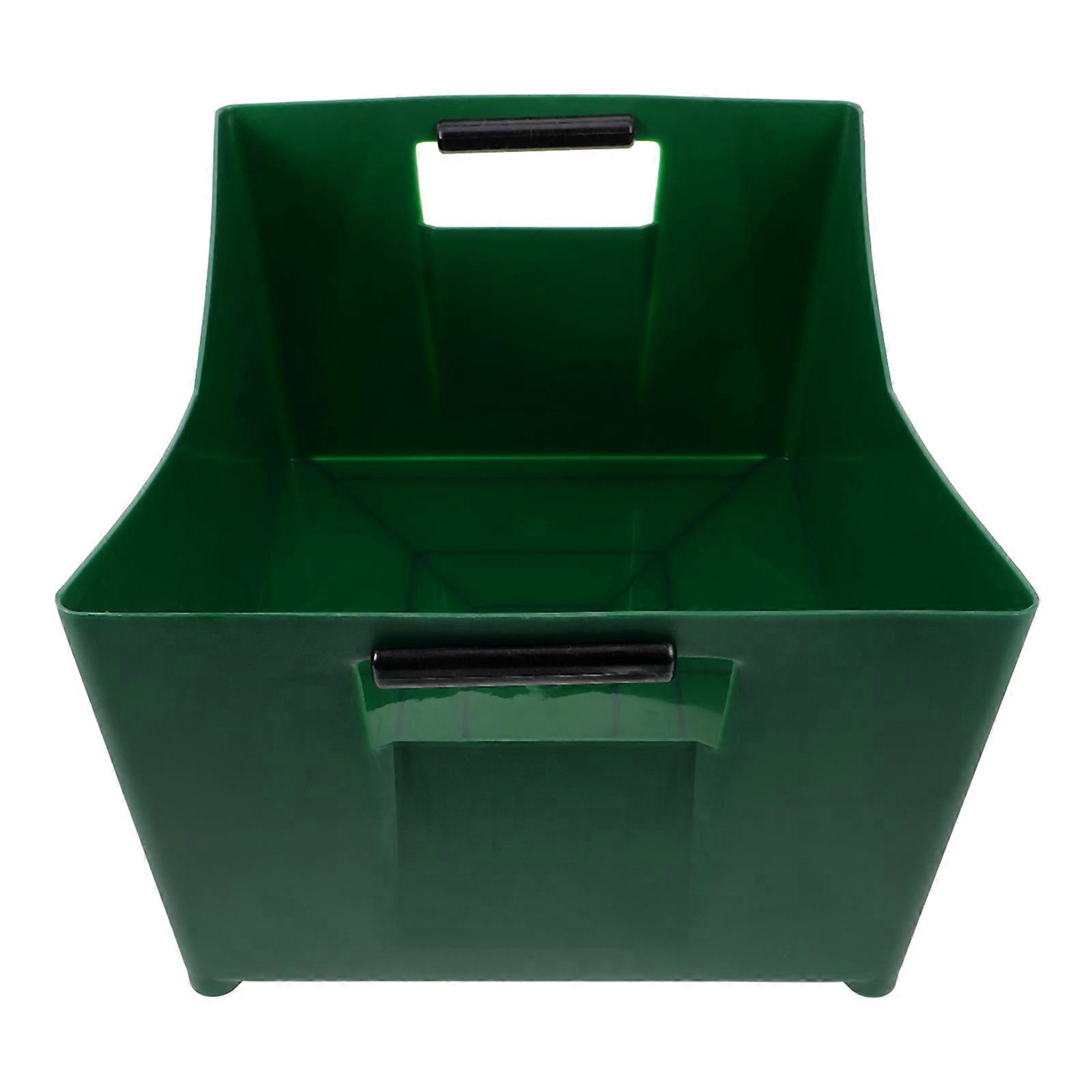 Portable Ice Bucket 1Pack For Parties Hotel Bar KTV Small Gatherings In Green Plastic Material