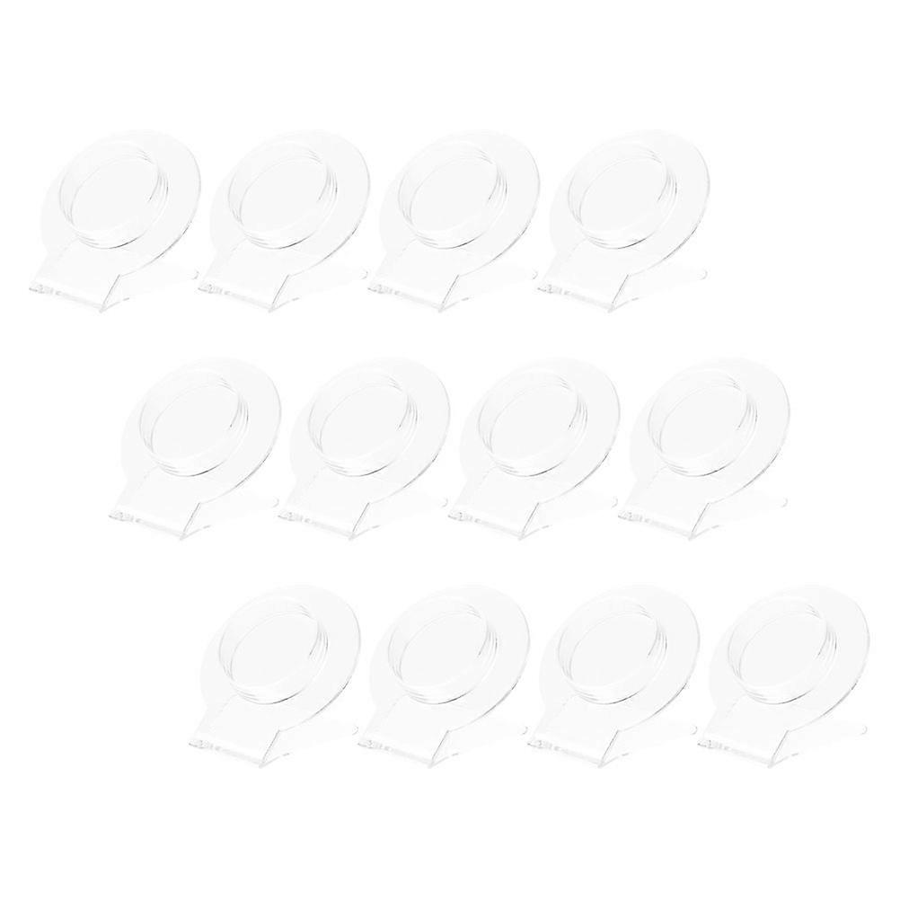 Bracelet Organizer Clear Acrylic Storage Stand for Hand Chains 24Pcs