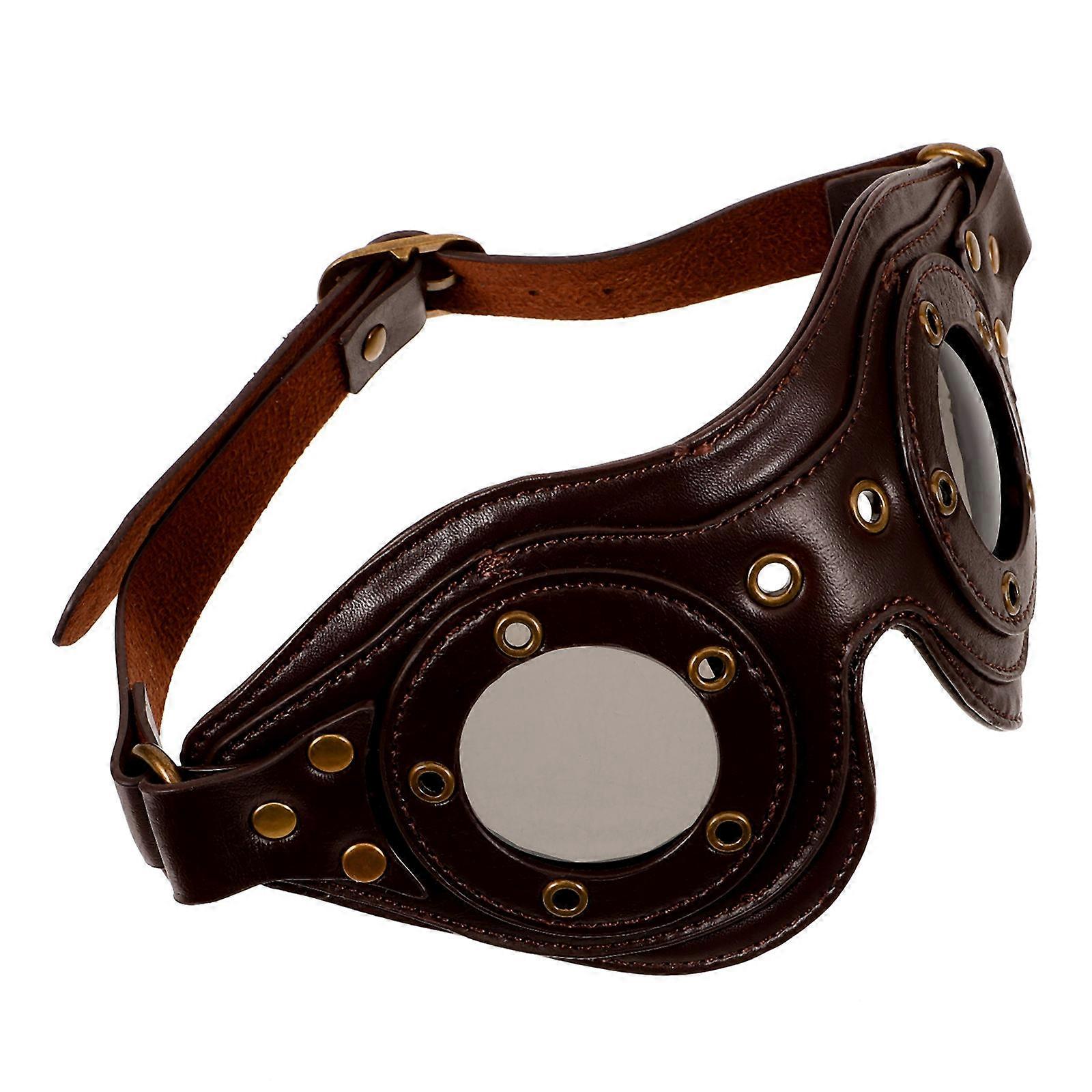 Comfortable Goggle Punk Goggles for Decoration Use 5Pcs Vintage Steampunk Goggles