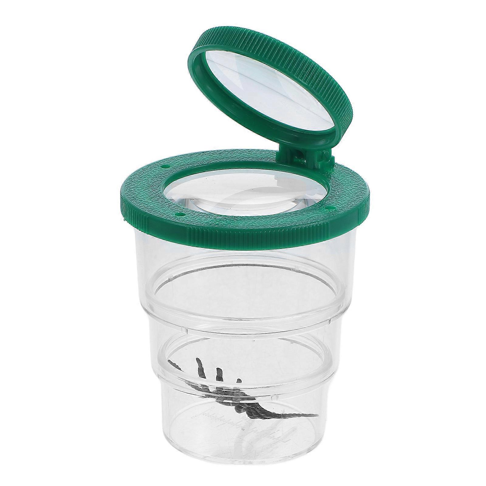 5Pcs Insect Observation Box for Kids with Magnifier Portable Exploration