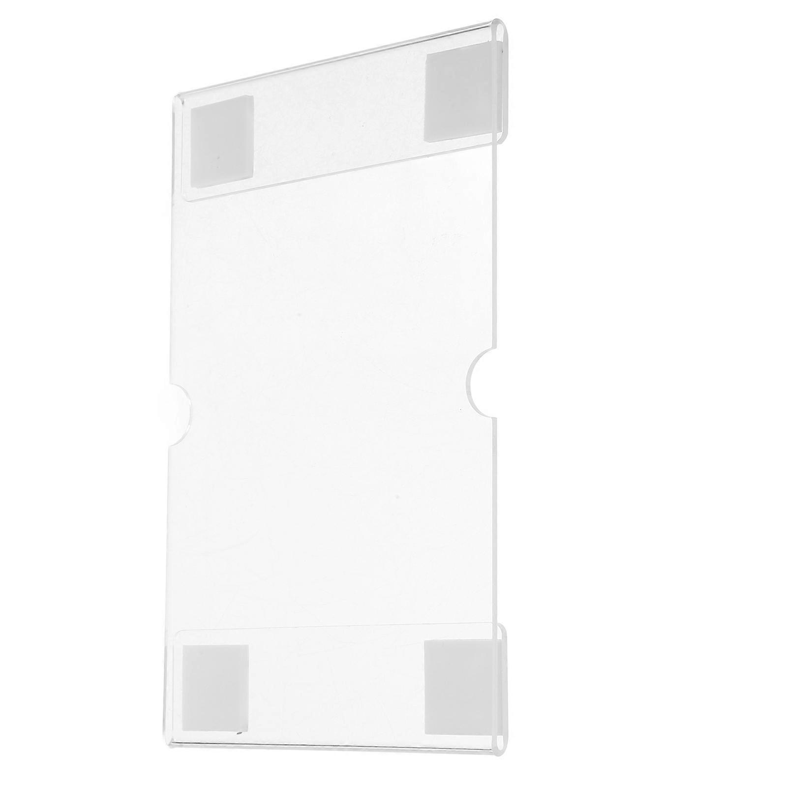 Clear Photo Frame for Office Use 2Pcs Acrylic Wall Frame Transparent