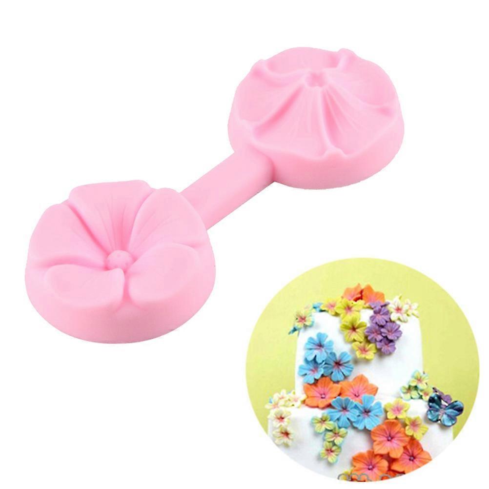 3D Silicone Cherry Blossom Cake Mold for Baking Use Random Color
