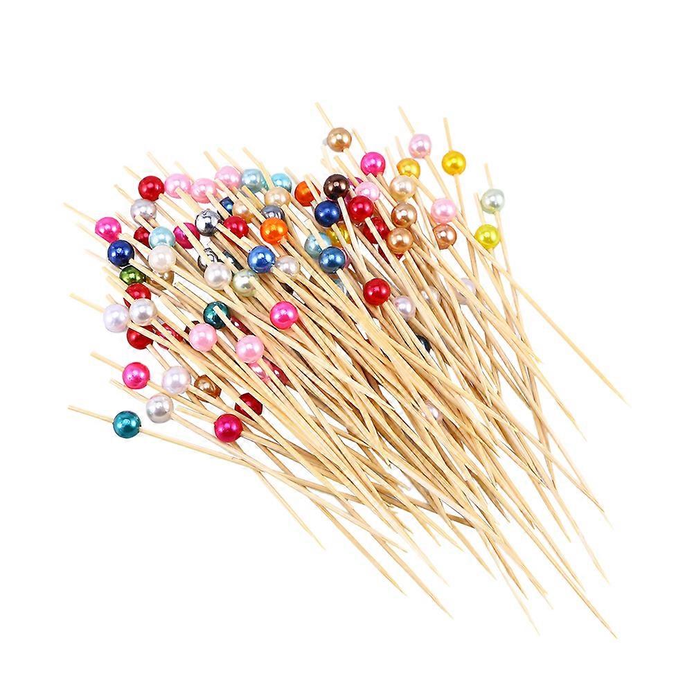 Serving Toothpicks For Party Bamboo Appetizer Picks Elegant Handmade 200Pcs