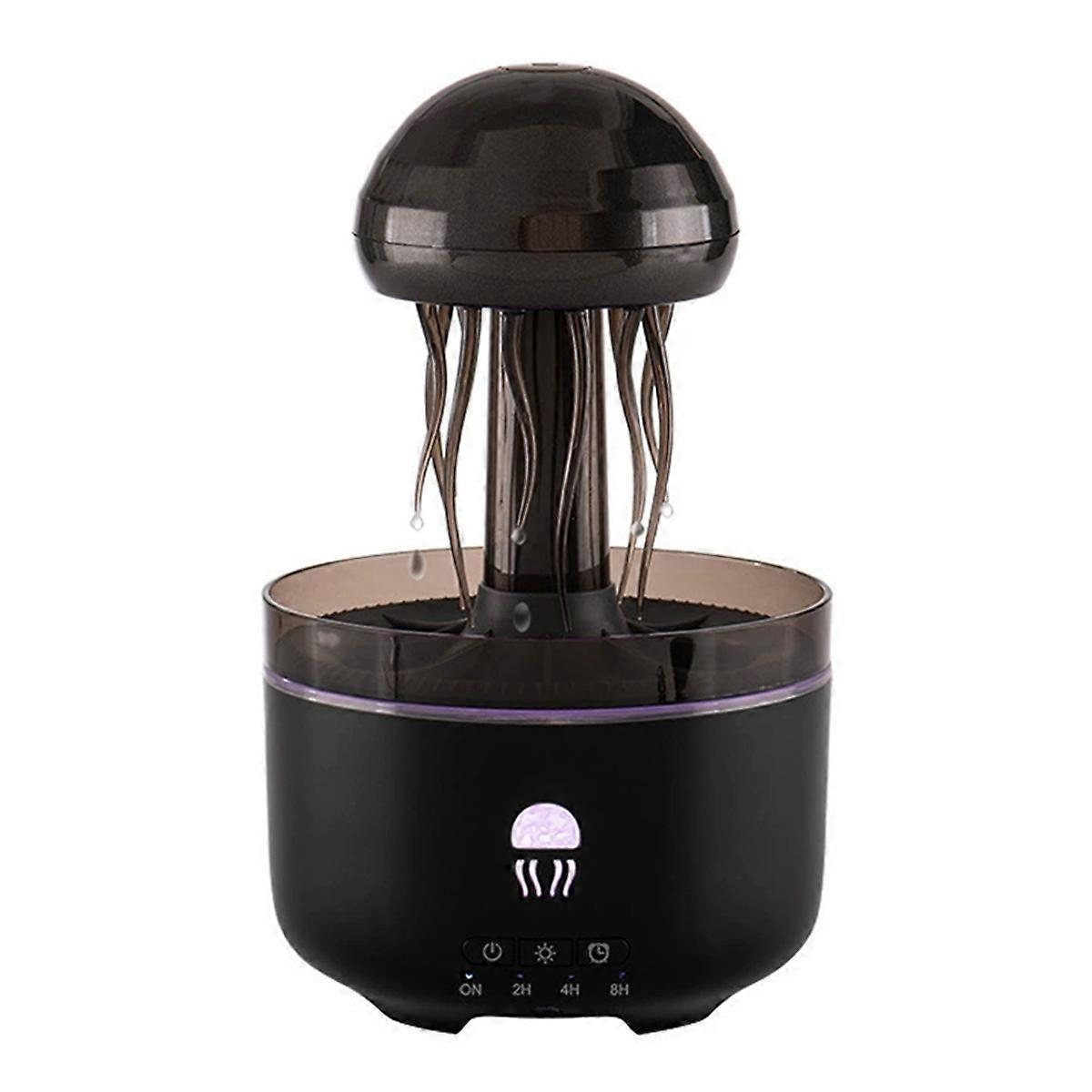 320ML Jellyfish Aromatherapy Diffuser Ideal for Yoga Office EU Plug,C