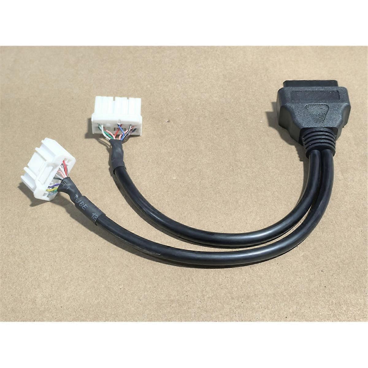 For Connector OBD2 16-Pin for 1 to 2 Connector