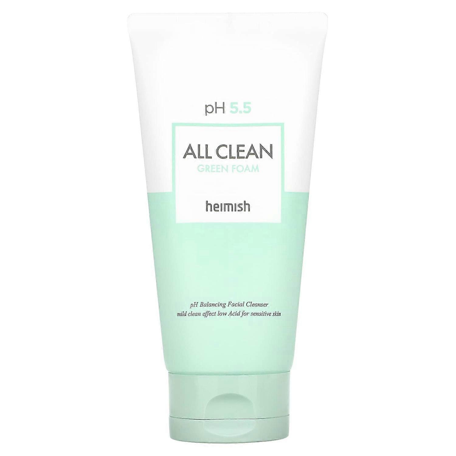Heimish, All Clean Green Foam, Cleanser, 150 g