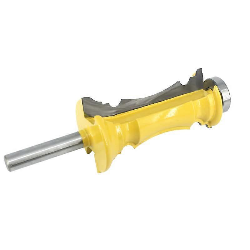 8mm Shank Mitered Door Drawer Molding Router Bits Large Size Handrail Line Tenon Milling Cutter For Woodworking Tools